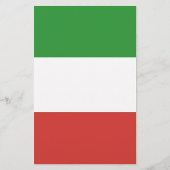 Papelaria Bandeira italiana (Frente)