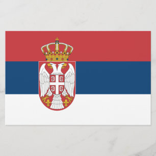 Papelaria Bandeira Sérvia