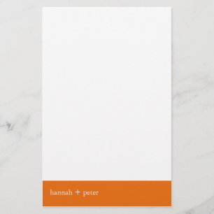 Papelaria Banner Persimmon: Stationery: