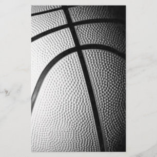 Papelaria Basquetebol preto & branco