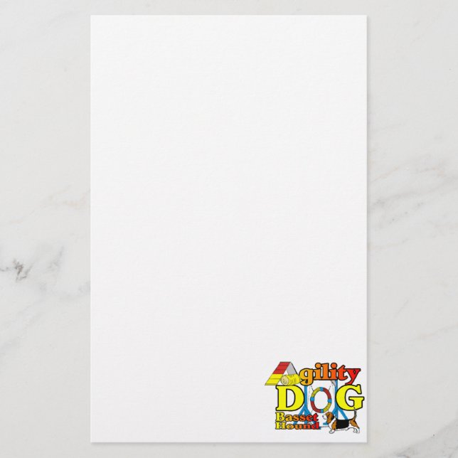 Papelaria Basset_Hound_Agilidade (Frente)