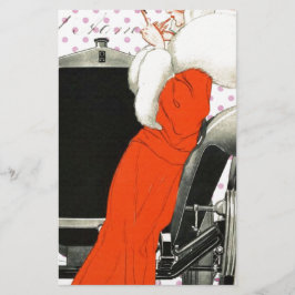 Papelaria batente de polkadots