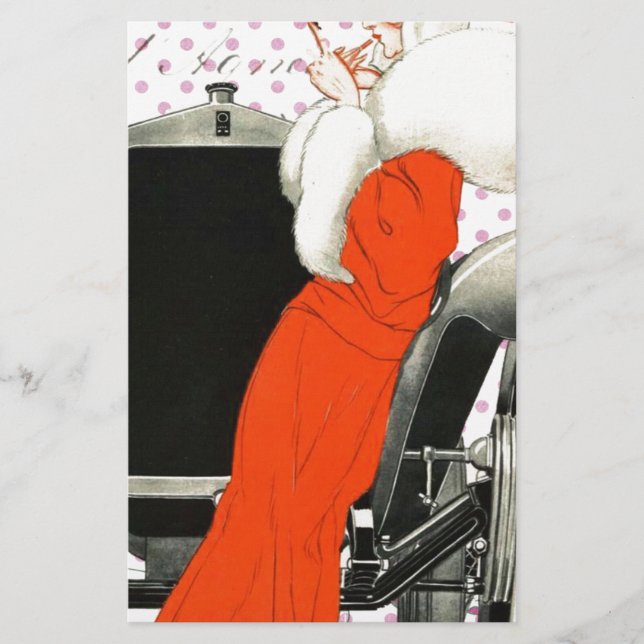 Papelaria batente de polkadots (Frente)