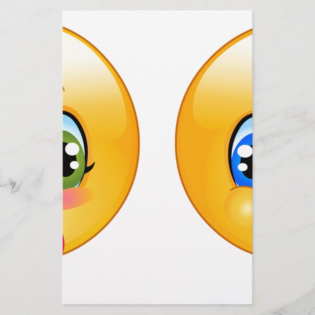 Papelaria bebê emojis (Frente)