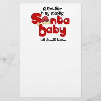 Papelaria BEBÊ que do PAPAI NOEL um soldado fará
