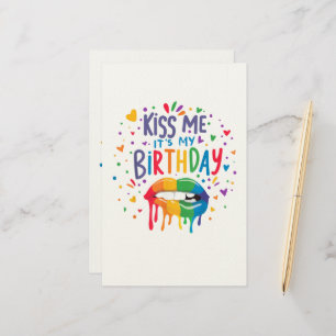 Papelaria Beije Me É Meu Aniversário