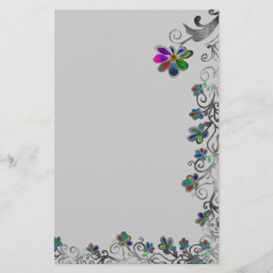 Papelaria Beira floral afligida
