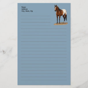 Papelaria Belo Cavalo de Bay Appaloosa