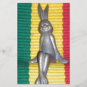 Papelaria Belo coelho Rasta Oasis Metal Bunny