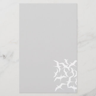 Papelaria Belo Produto de Padrão de Aves Voadoras