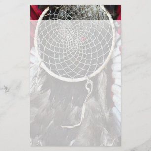 Papelaria Belo Sonho Nativo Americano Catcher Vermelho Azul