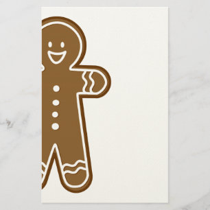 Papelaria Biscoito do homem de pão-de-espécie