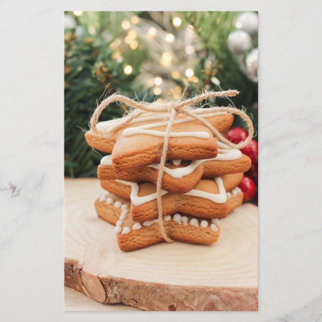 Papelaria Biscoitos de pão-de-gengala (Frente)