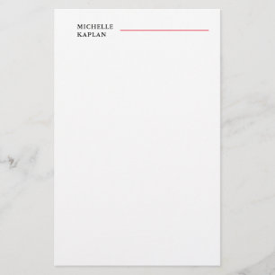 Papelaria Black & White Modern Professional Exclusivo