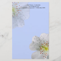 Bloqueio Branco Duplo Personalizado, Azul Claro