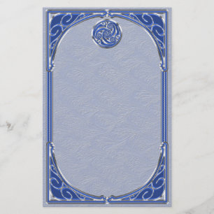 Papelaria Blue Silver Triskel