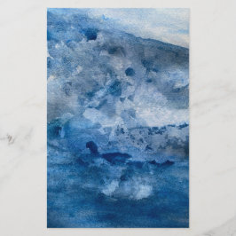 Papelaria Blue Wave Card