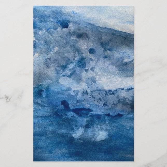 Papelaria Blue Wave Card (Frente)