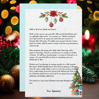 Papelaria Boletim Informativo da Família Country Christmas S