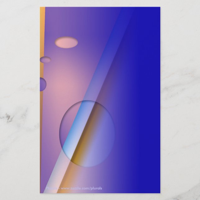 Papelaria Bolsa de azul - 1 (Frente)