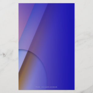 Papelaria Bolt do papel de carta azul 3