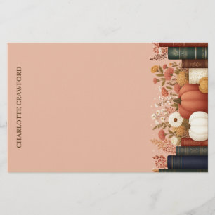 Papelaria Bonito Queda Floral Bookie