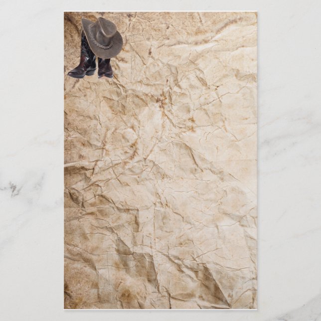 Papelaria Boots and Hat do Cowboy (Frente)