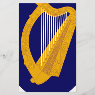 Papelaria Brasão de Ireland - emblema irlandês