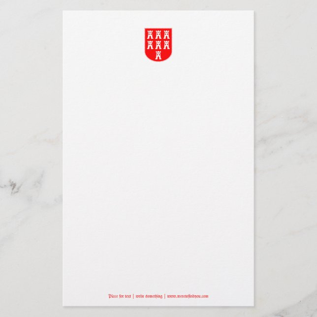 Papelaria Brasão dos Saxões Transilvanos (Frente)
