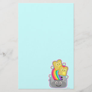 Papelaria Brinde bonito do arco-íris de Kawaii da maneira