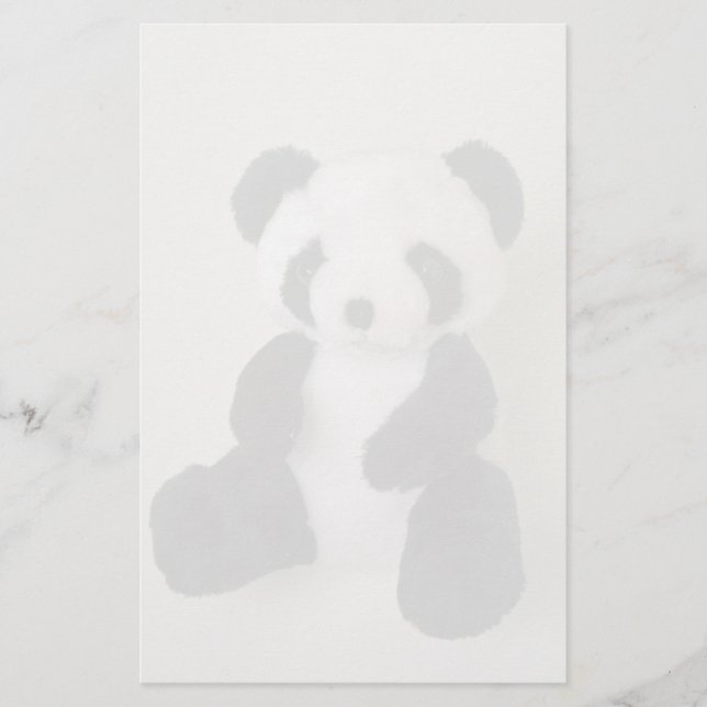 Papelaria Brinquedo Panda preto e branco (Frente)