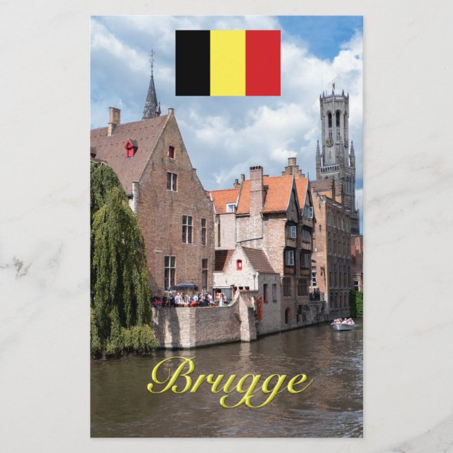 Papelaria Brugge medieval - Foto Pro (Frente)