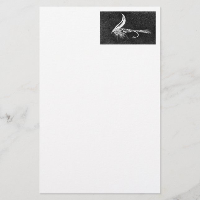 Papelaria "Buggy Fly" Stationery Wet Fly (Frente)