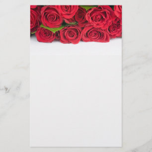 Papelaria Buquê das rosas vermelhas que Wedding artigos de