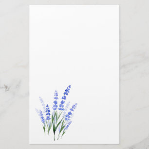 Papelaria Buquê de Lavanda de água