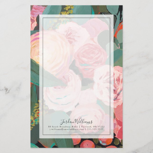 Papelaria Buquê Eucalipto (Frente)