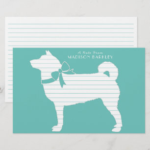 Papelaria Cachorro Shiba Inu