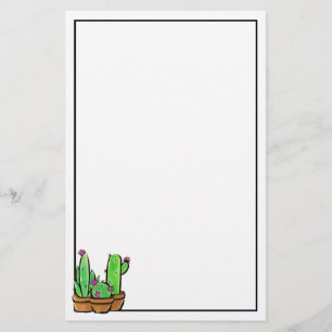 Papelaria Cactus cactos succultos