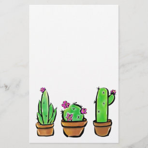 Papelaria Cactus cactos succultos