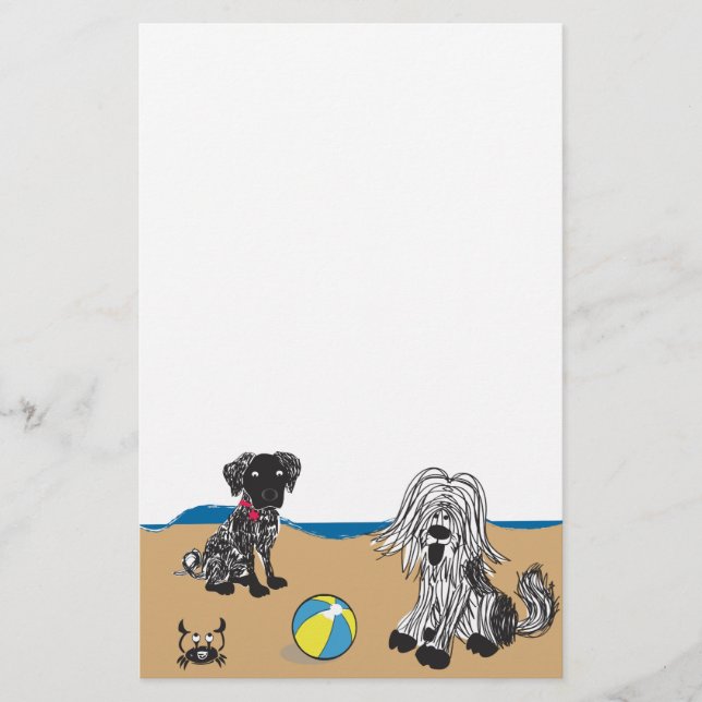 Papelaria Cães na Praia (Frente)