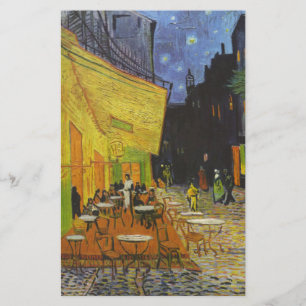 Papelaria Café Terrace de Van Gogh Pós-Impressionista