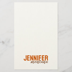 Papelaria Calliografia - Placa Elegante Adicionar Nome Própr