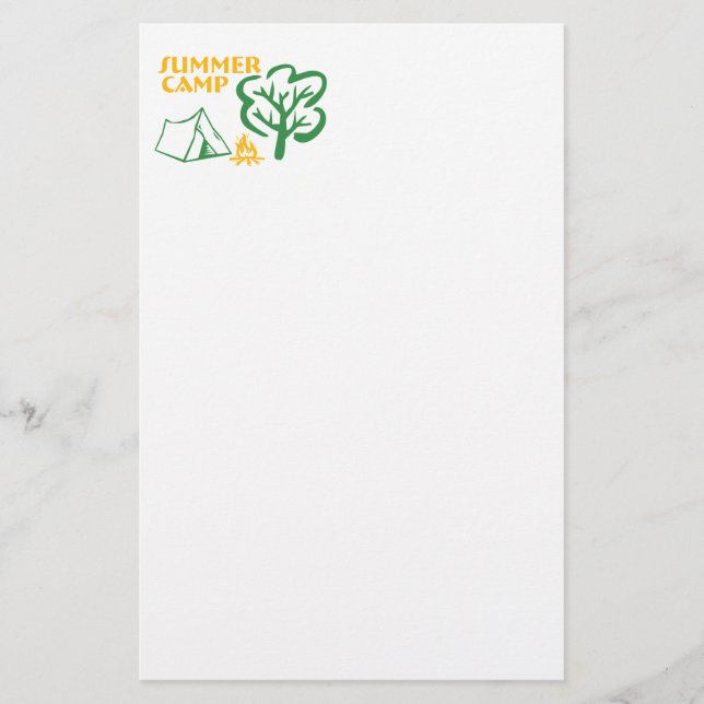 Papelaria Campo de verão (Frente)