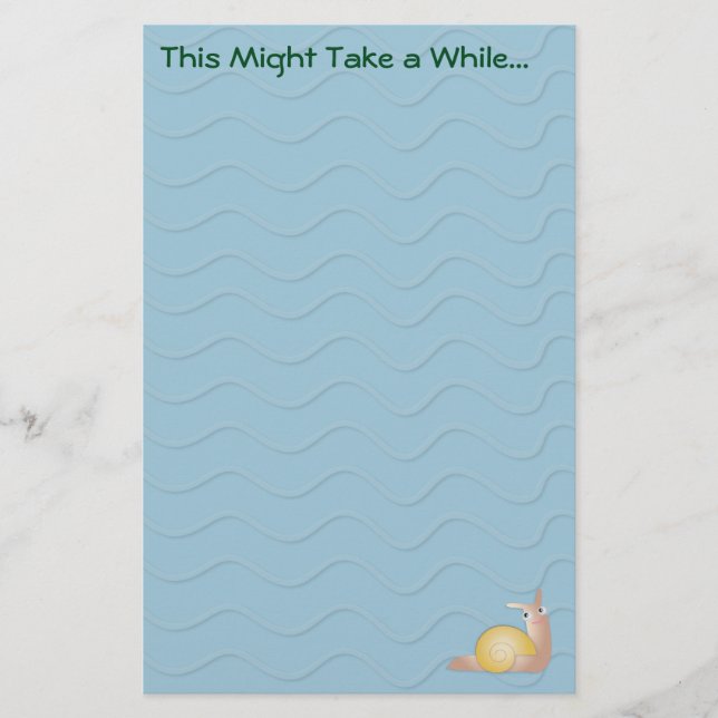 Papelaria Cara Snailey (Frente)