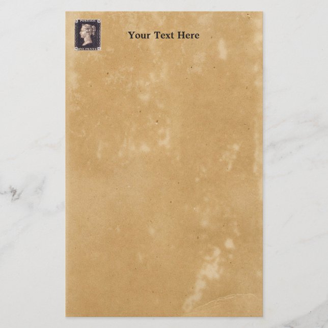 Papelaria Carimbo de Penny Black (Frente)