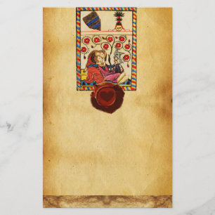 PAPELARIA CARNE DE COR VERMELHA DO PARCHE DE AMOR ETERNO