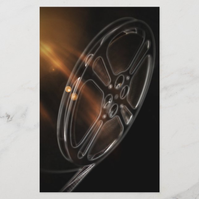 Papelaria Carretel video legal do filme da produção do filme (Frente)