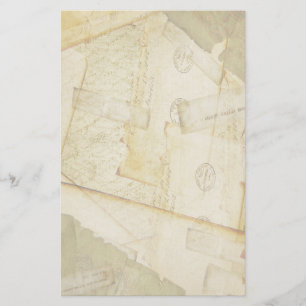 Papelaria Carta Antiga Vintage
