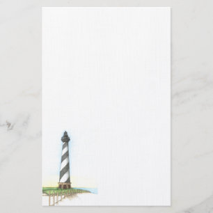 Papelaria Carta de Farol de Cabo Hatteras