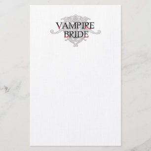 Papelaria Carta de Vampiro